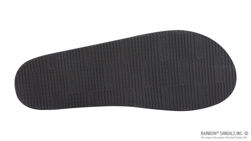 Rainbow Sandals Women Premium Leather Single Layer, Grey, Large (7.5-8.5) - Image 5
